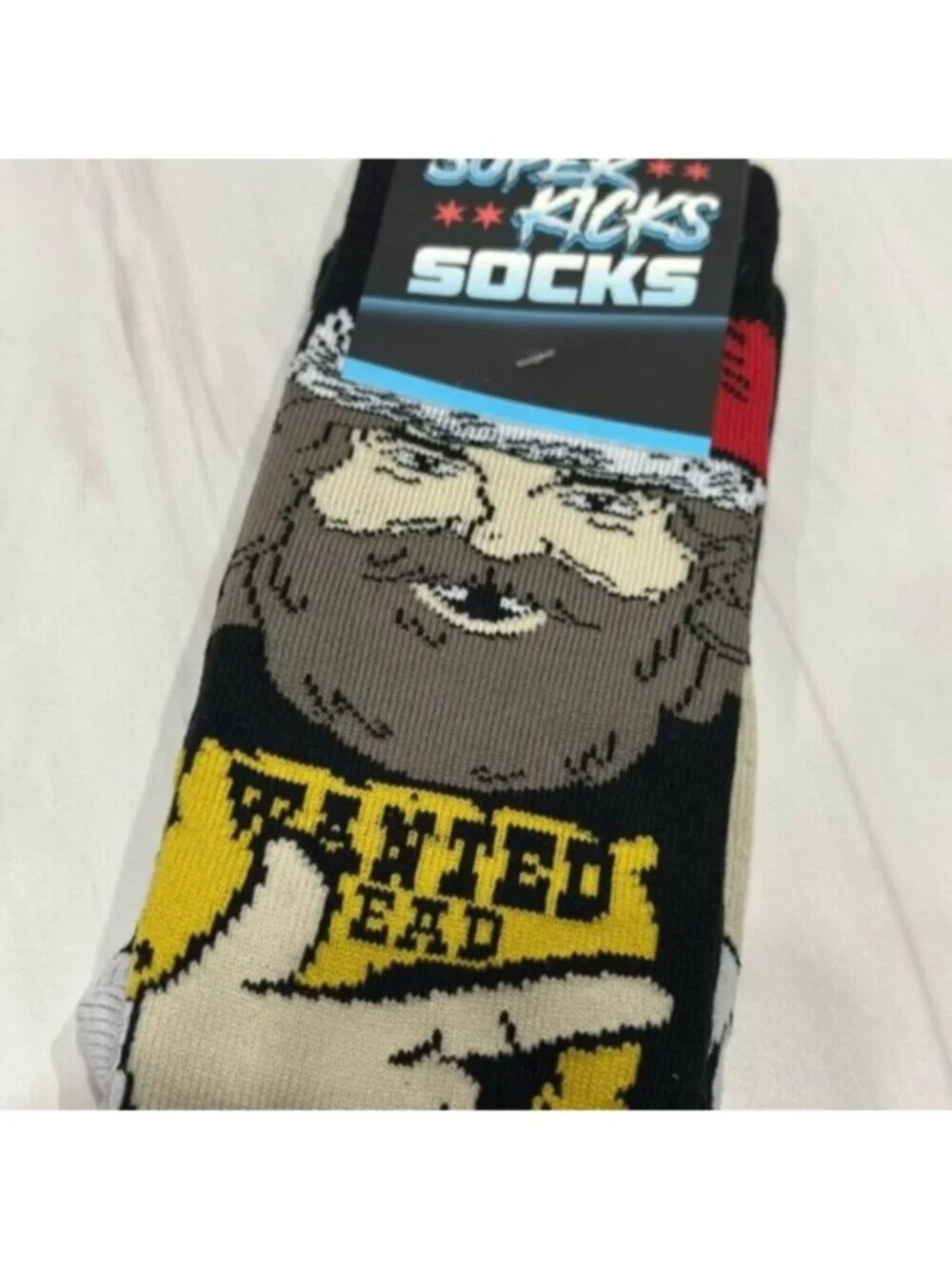 NWT Pro Wrestling Tees Mick Foley Christmas Saint Mick Socks